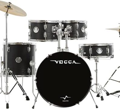 BATERIA ACÚSTICA VOGGA PULSE BUMBO 20" VPD220 MTB (MATTE BLACK)
