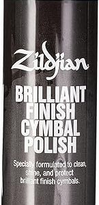 Limpador de Pratos para Bateria Zildjian Brilliant Finish Cymbal Polish