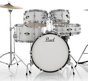 Pearl Conjunto de tambores, branco puro (RSJ465C/C33)