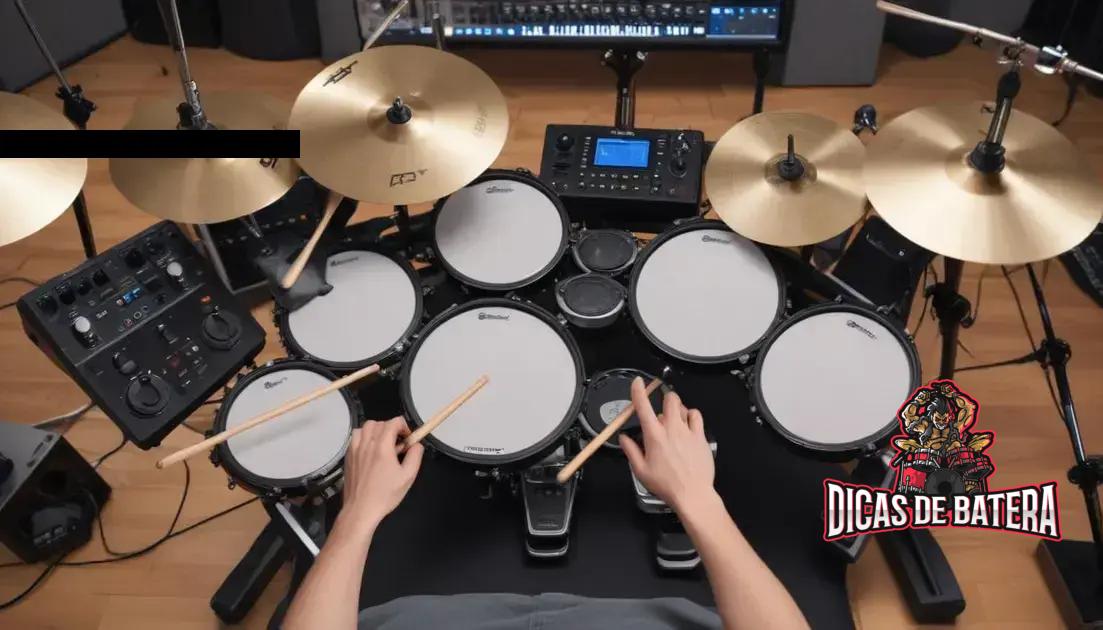 Configuração bateria eletrônica