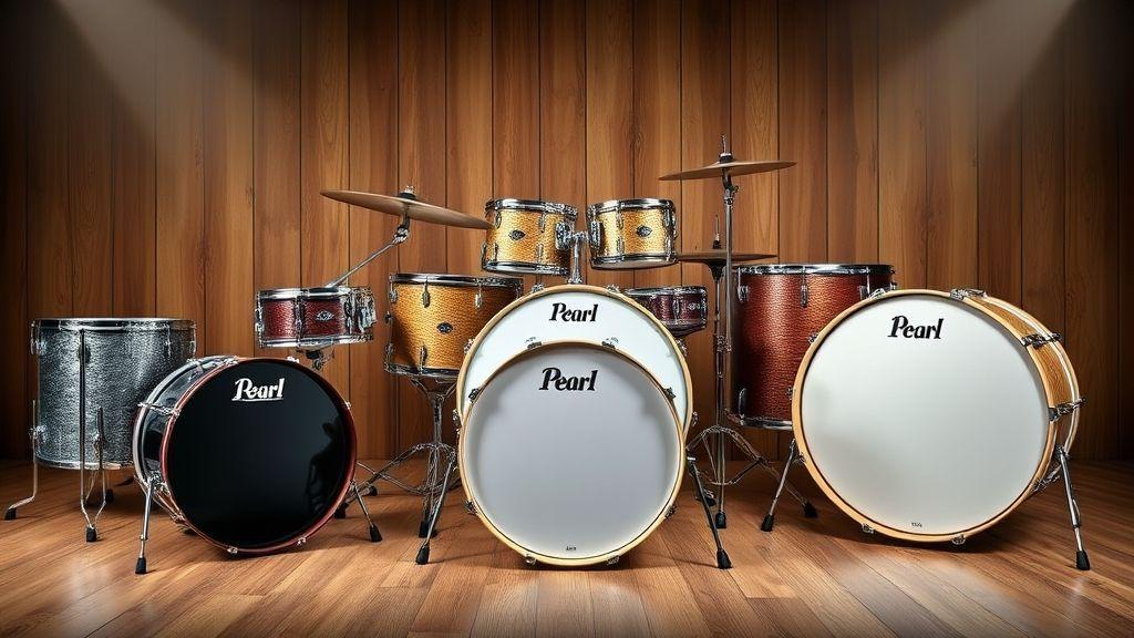 As 5 melhores bateria Pearl