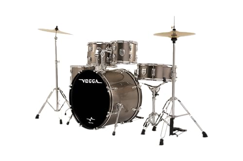 BATERIA ACÚSTICA VOGGA JAM BUMBO 20" VPD420 CHR (CHROME)