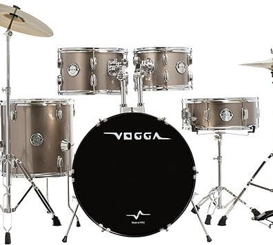 BATERIA ACÚSTICA VOGGA JAM BUMBO 20" VPD420 CHR (CHROME)