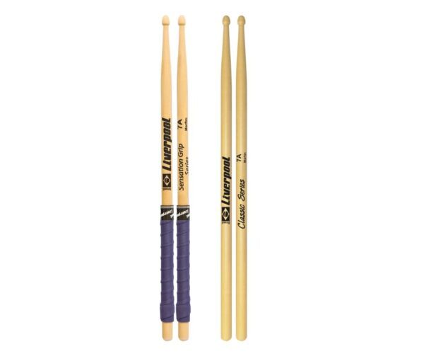 Baqueta liverpool 7A Sensation Grip e 7a Classic Series Kit,