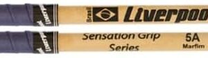 Baqueta para Bateria 5A Sensation Grip LIVERPOOL - PAR / 2