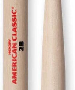 Baqueta Vic Firth American Classic 2B com Ponta de Madeira