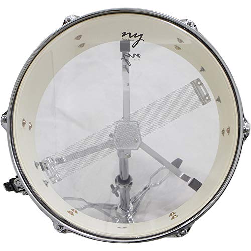 Bateria Acústica 2T Cromada Preto com Banco NY-F1RST