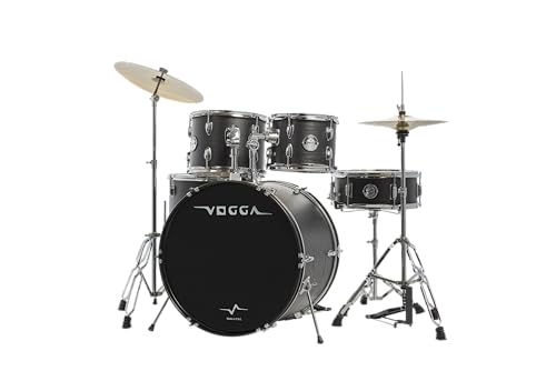 BATERIA ACÚSTICA VOGGA PULSE BUMBO 20" VPD220 MTB (MATTE BLACK)
