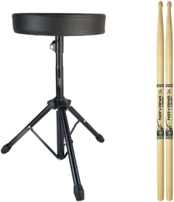 Kit Banco para bateria Smart SM-021 e baqueta 7a Xpro C Ibanez