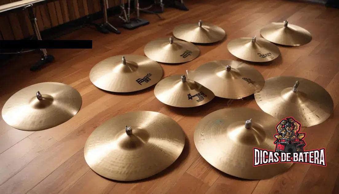 Como escolher o kit de pratos para bateria