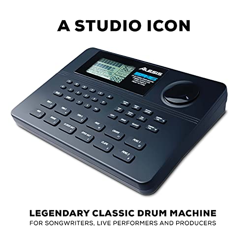 Alesis SR-16 | Studio-Grade Standalone Drum Machine With On-Board Sound Li-brary, Performance Driven I/O and In-Built Effects 100 patterns