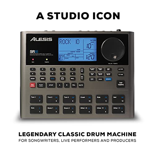 Bateria Eletronica Alesis Sr-18 Portátil Com Efeito