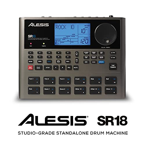 Bateria Eletronica Alesis Sr-18 Portátil Com Efeito